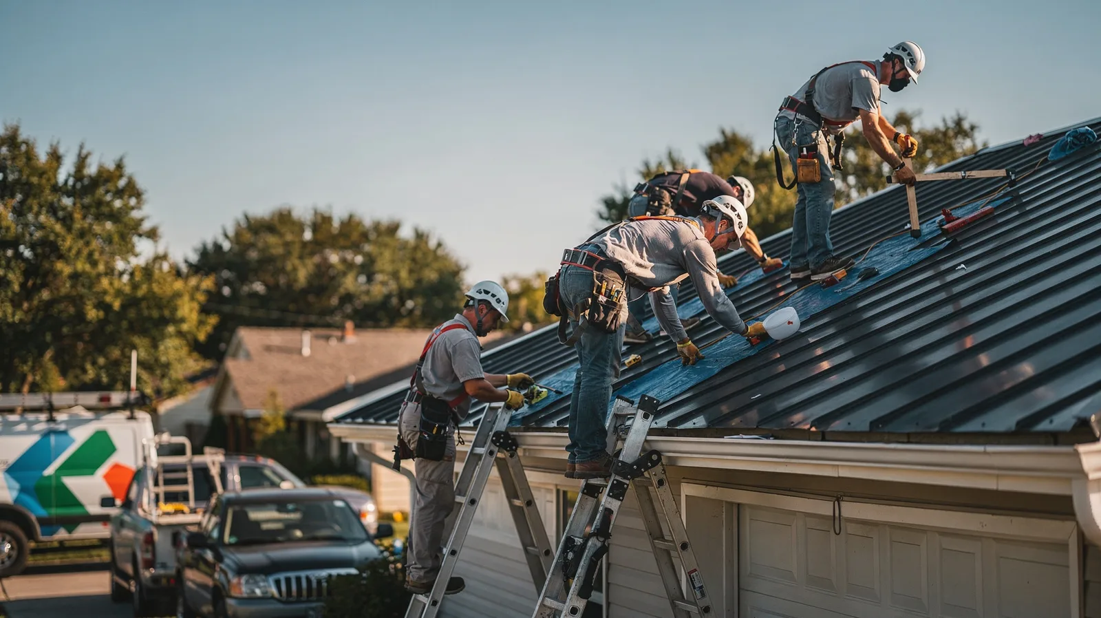 Metal Roof Installation in Dunfermline, IL near me